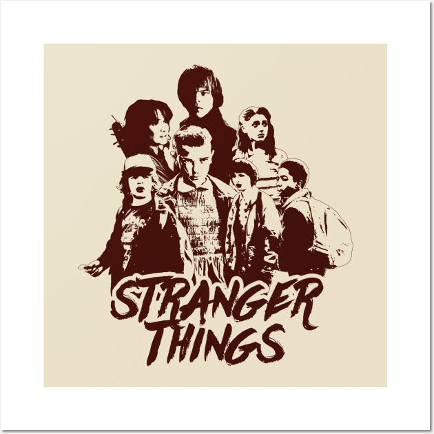 stranger things Wall Art by ohnoballoons